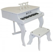 Schoenhut Fancy Baby Grand Toy Piano 30 Key White